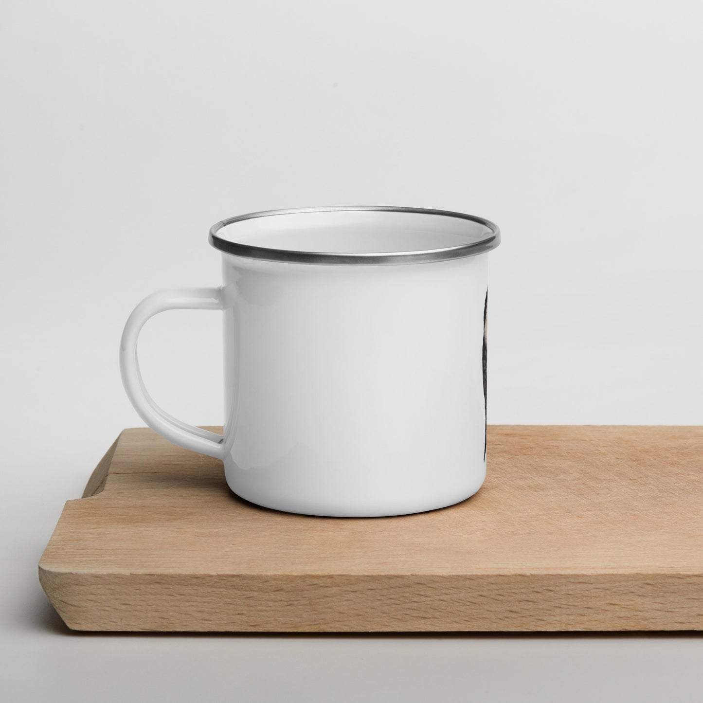 Mountain Chickadee Enamel Mug