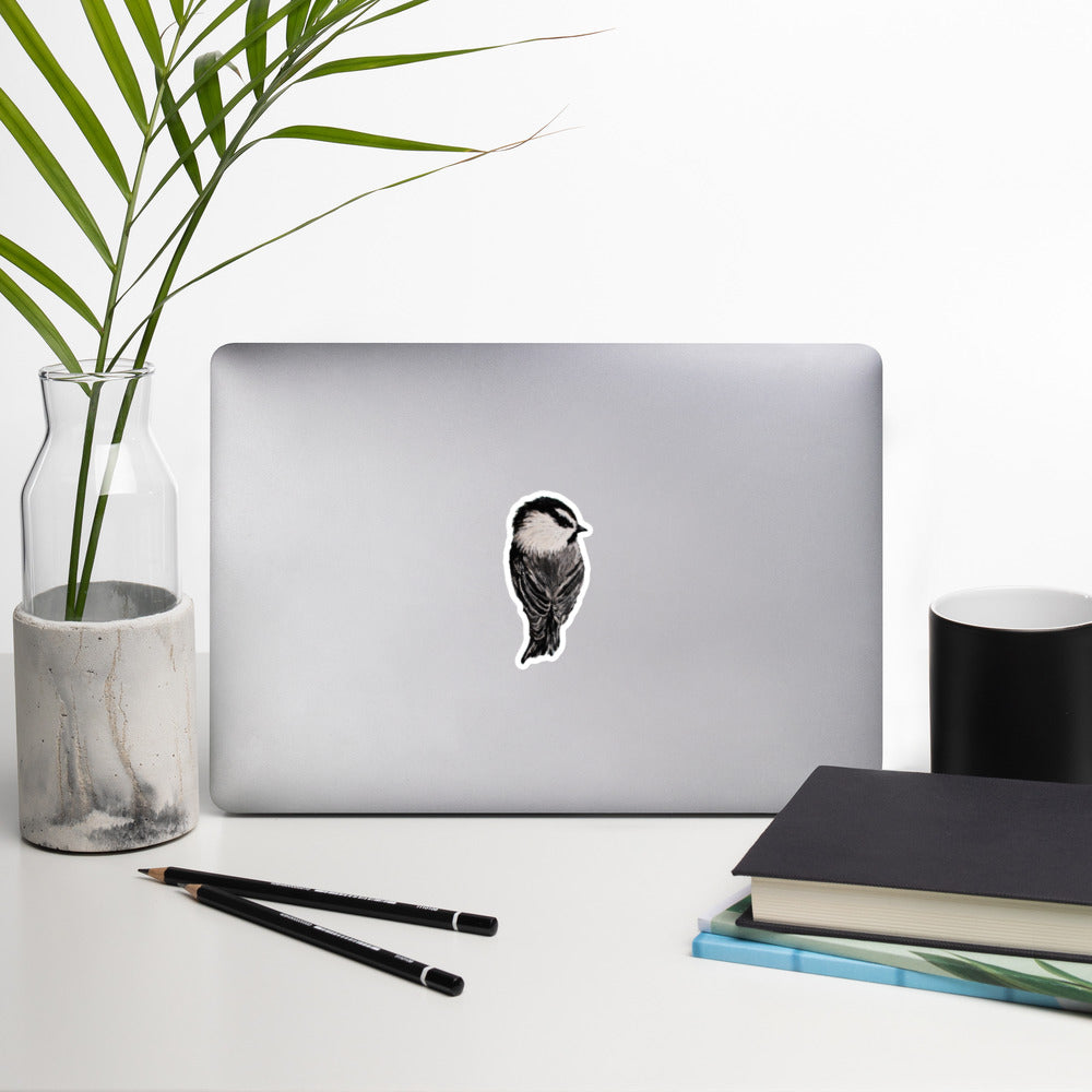 Mountain Chickadee Stickers