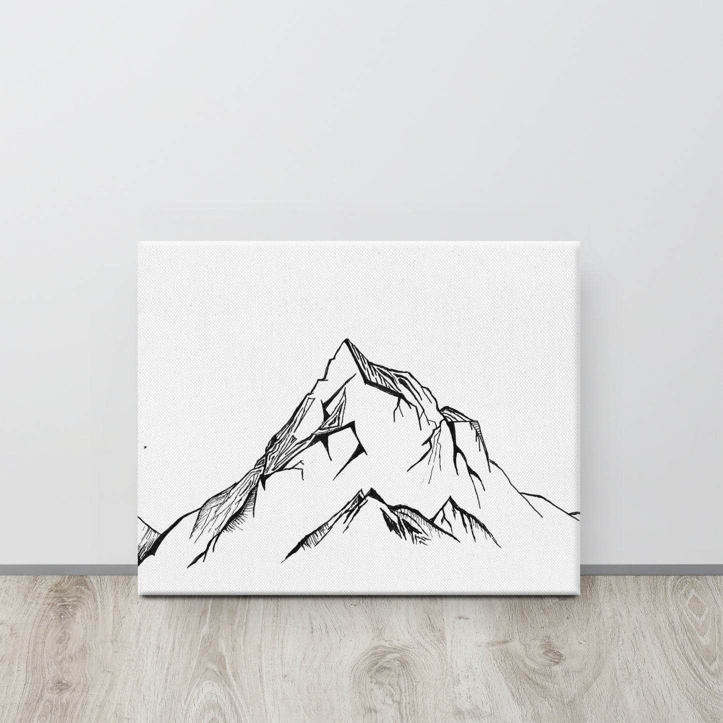 Simple Mountain Canvas