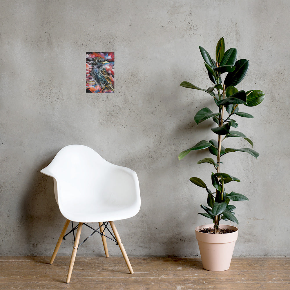Starling Matte Poster