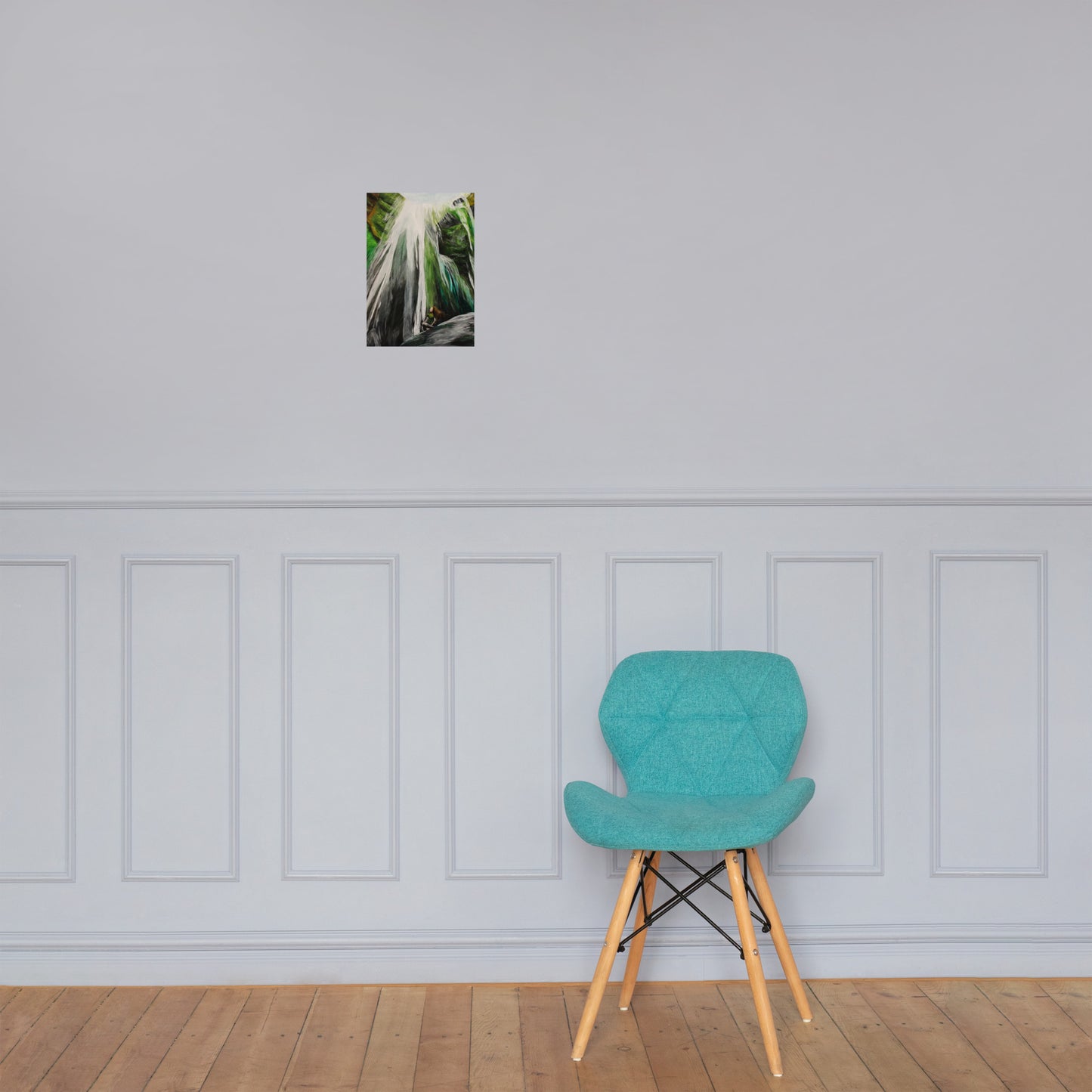 Hidden Waterfall Matte Poster