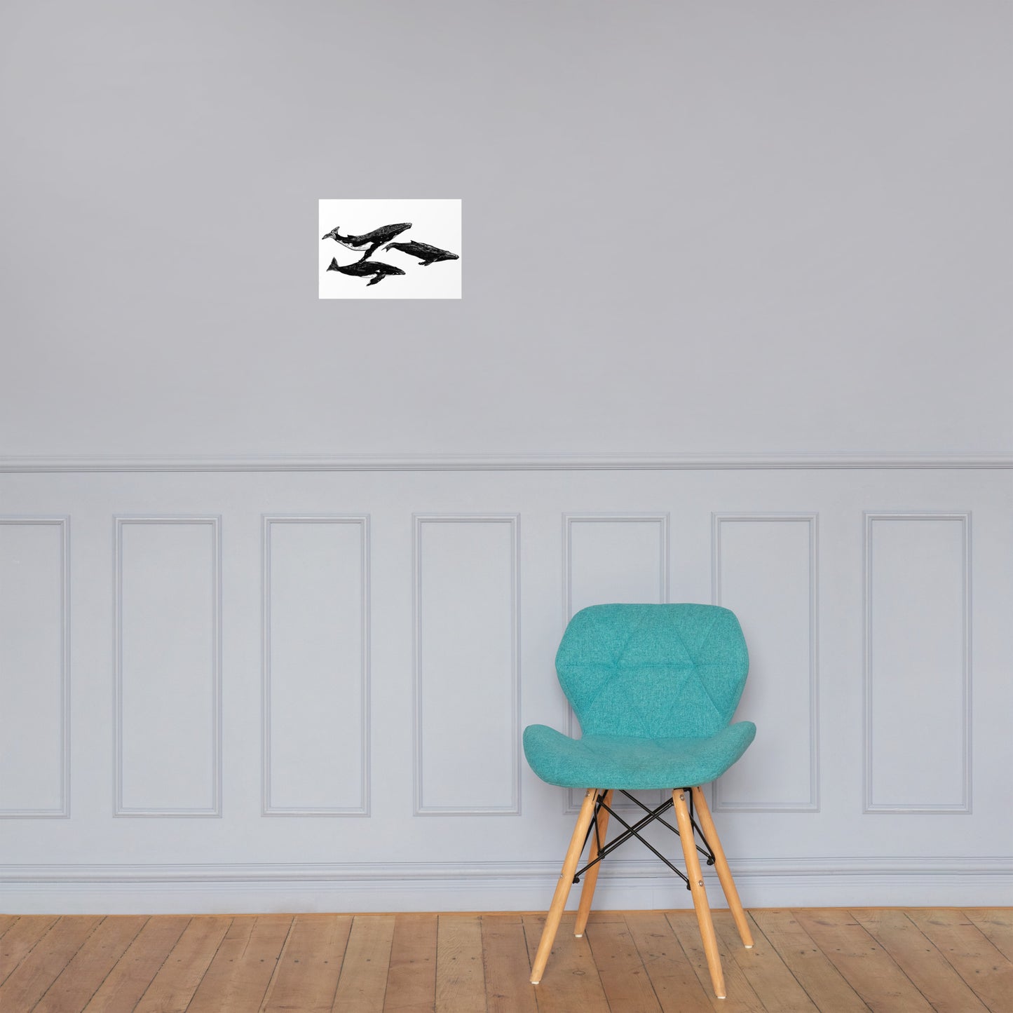 Humpback Migration Matte Poster