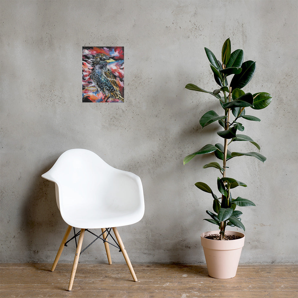 Starling Matte Poster