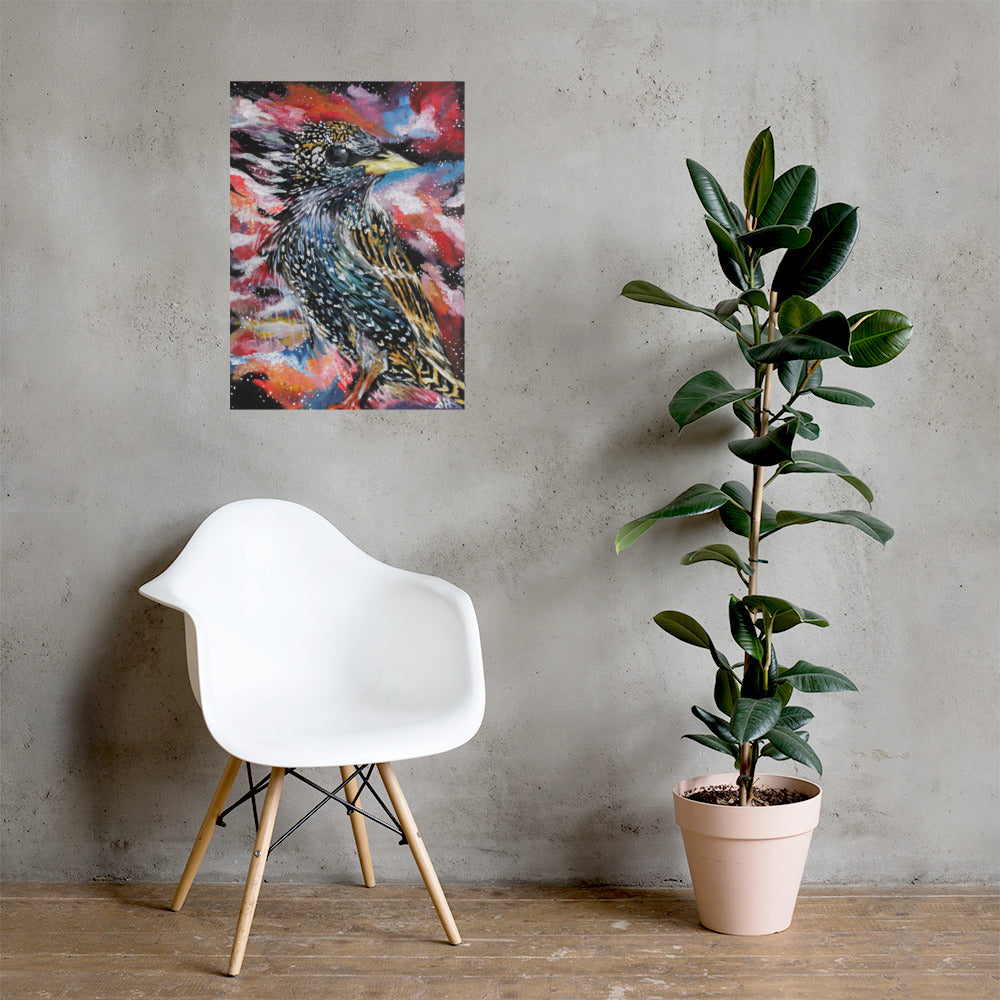 Starling Matte Poster