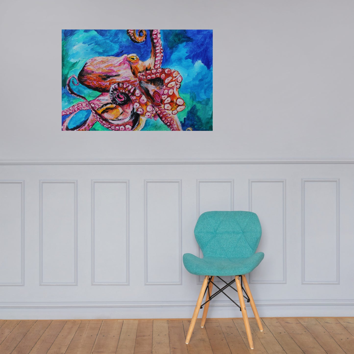 Octopus Matte Poster