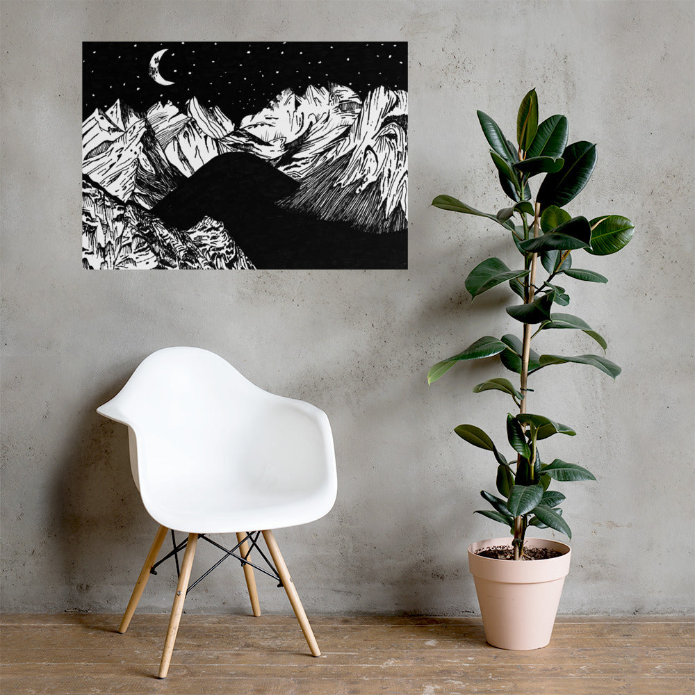 Lofoten Views Matte Poster