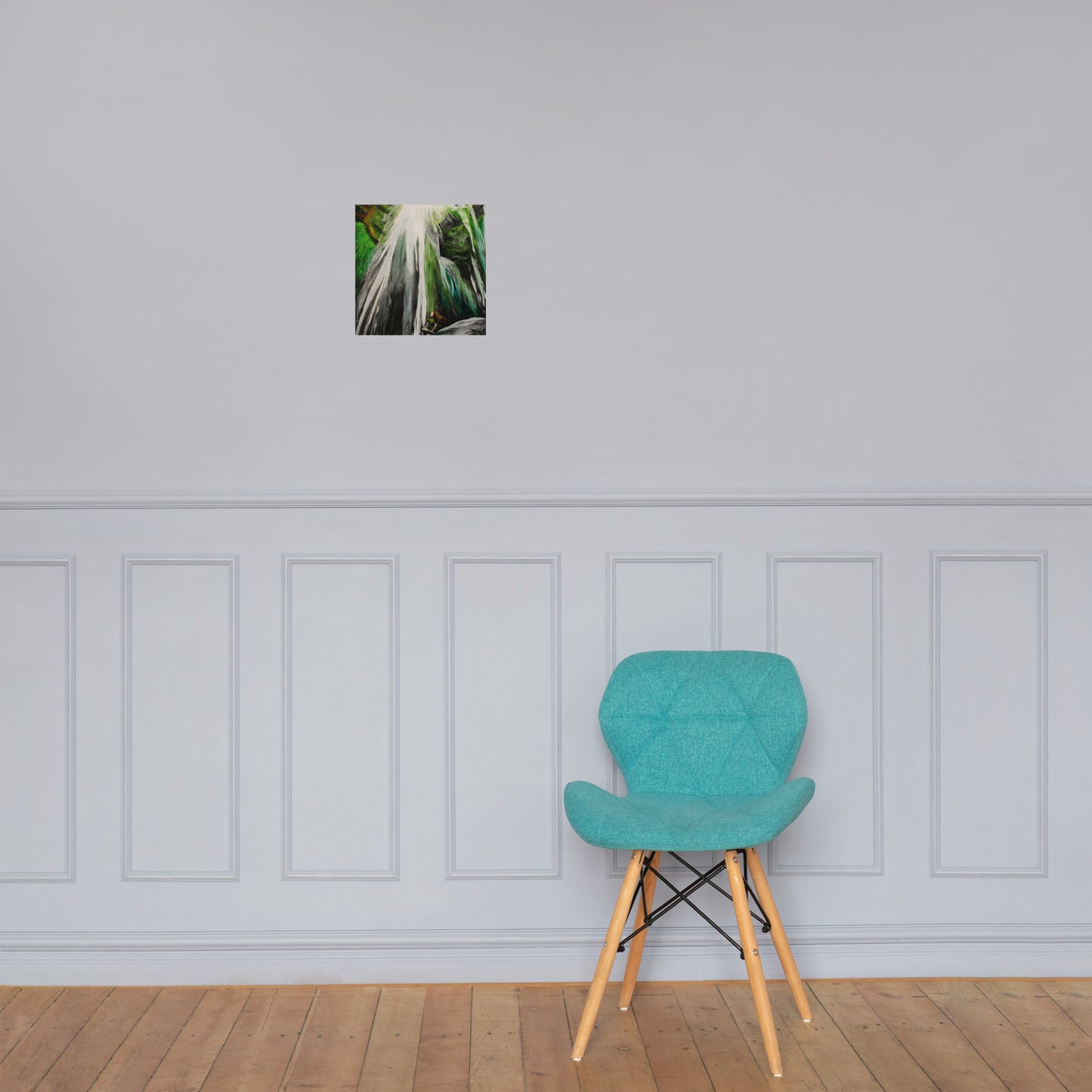 Hidden Waterfall Matte Poster