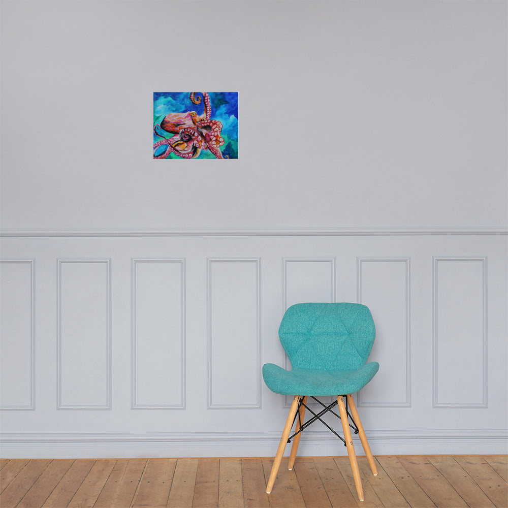 Octopus Matte Poster