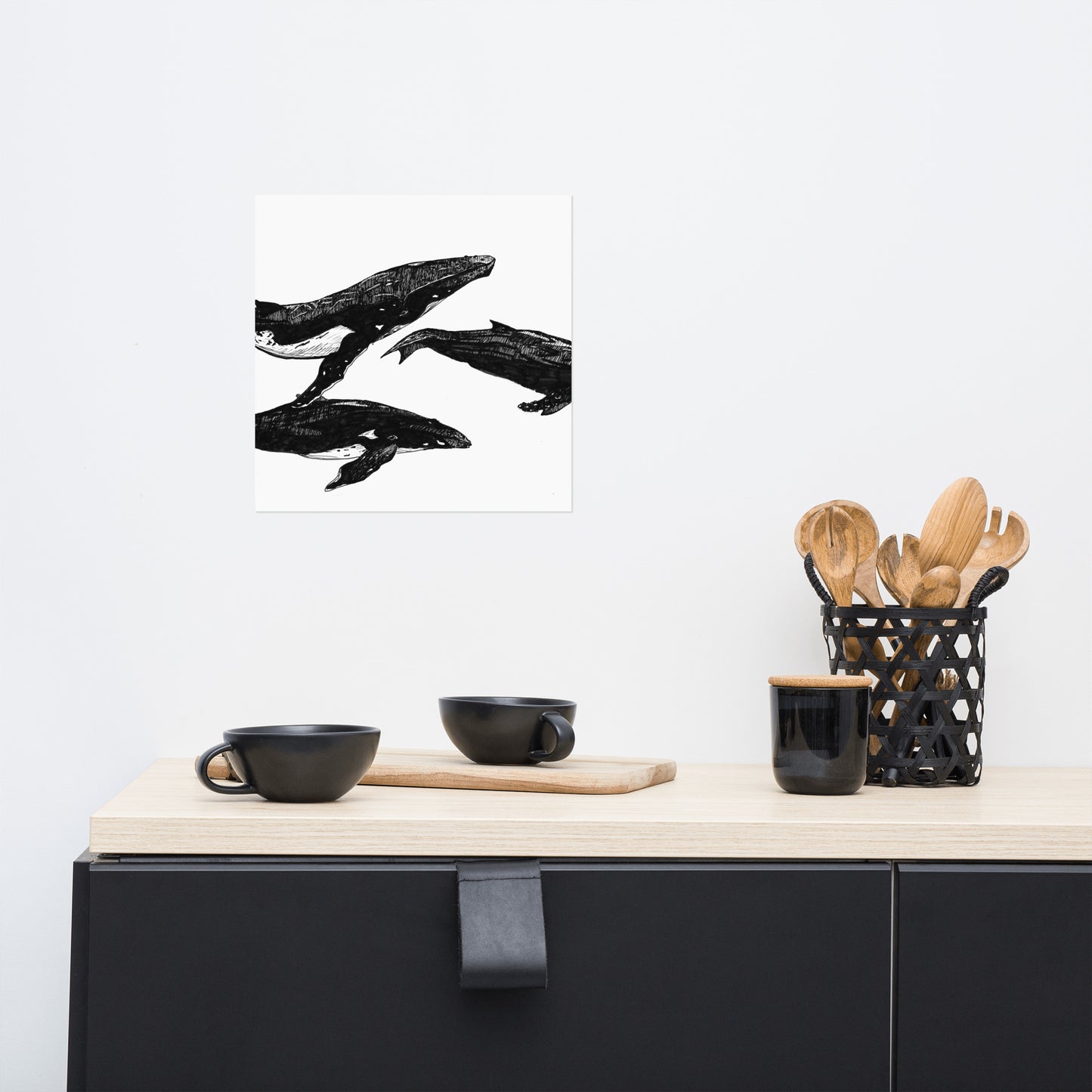Humpback Migration Matte Poster