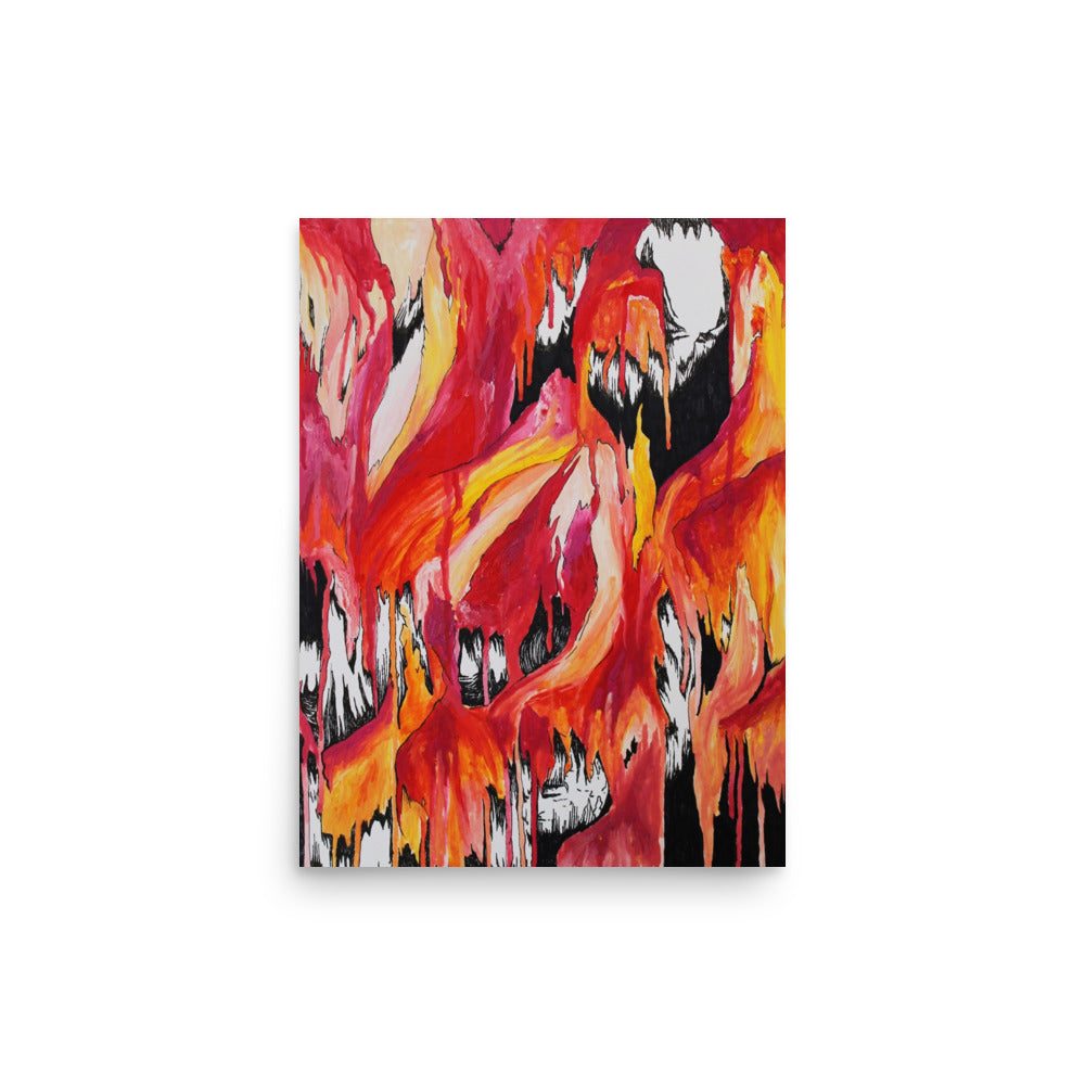 Caverns Matte Poster