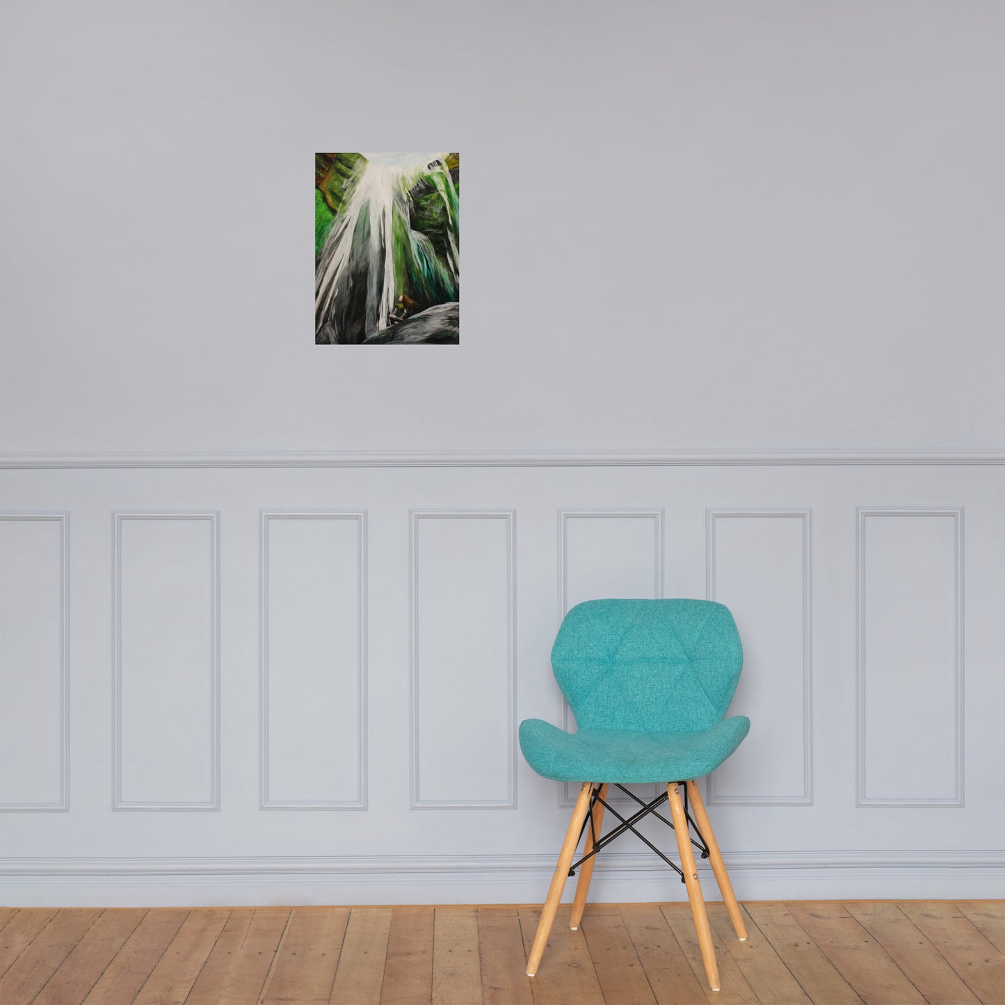 Hidden Waterfall Matte Poster