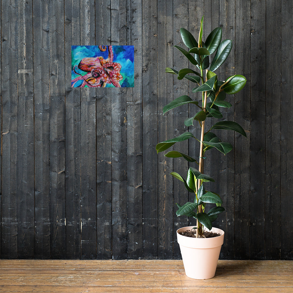 Octopus Matte Poster