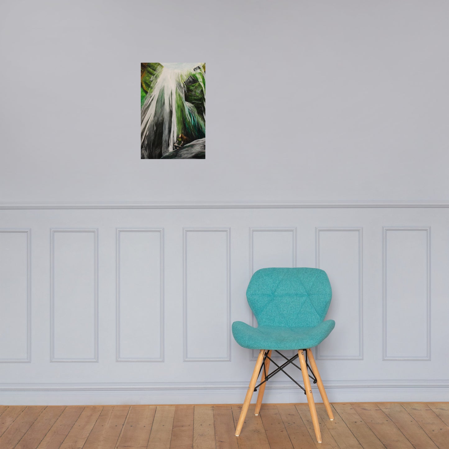Hidden Waterfall Matte Poster