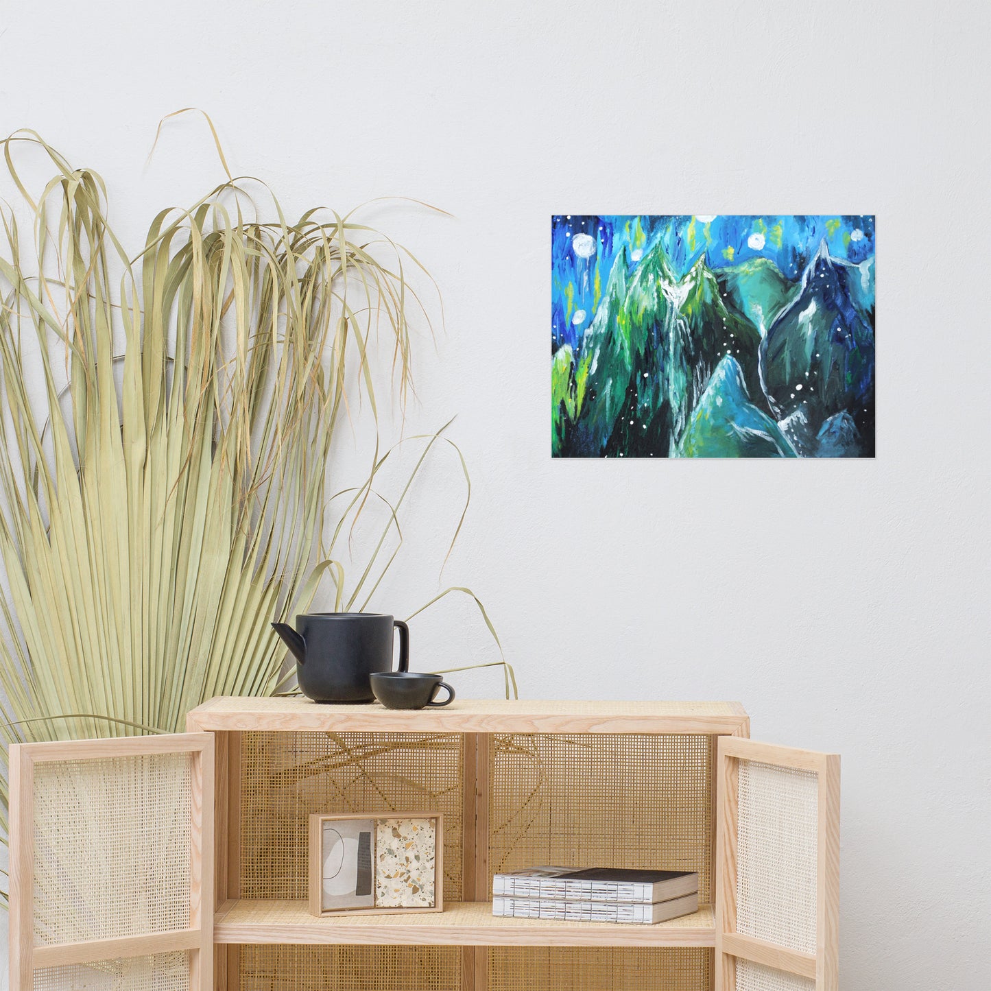 Blue Mountains Matte Poster