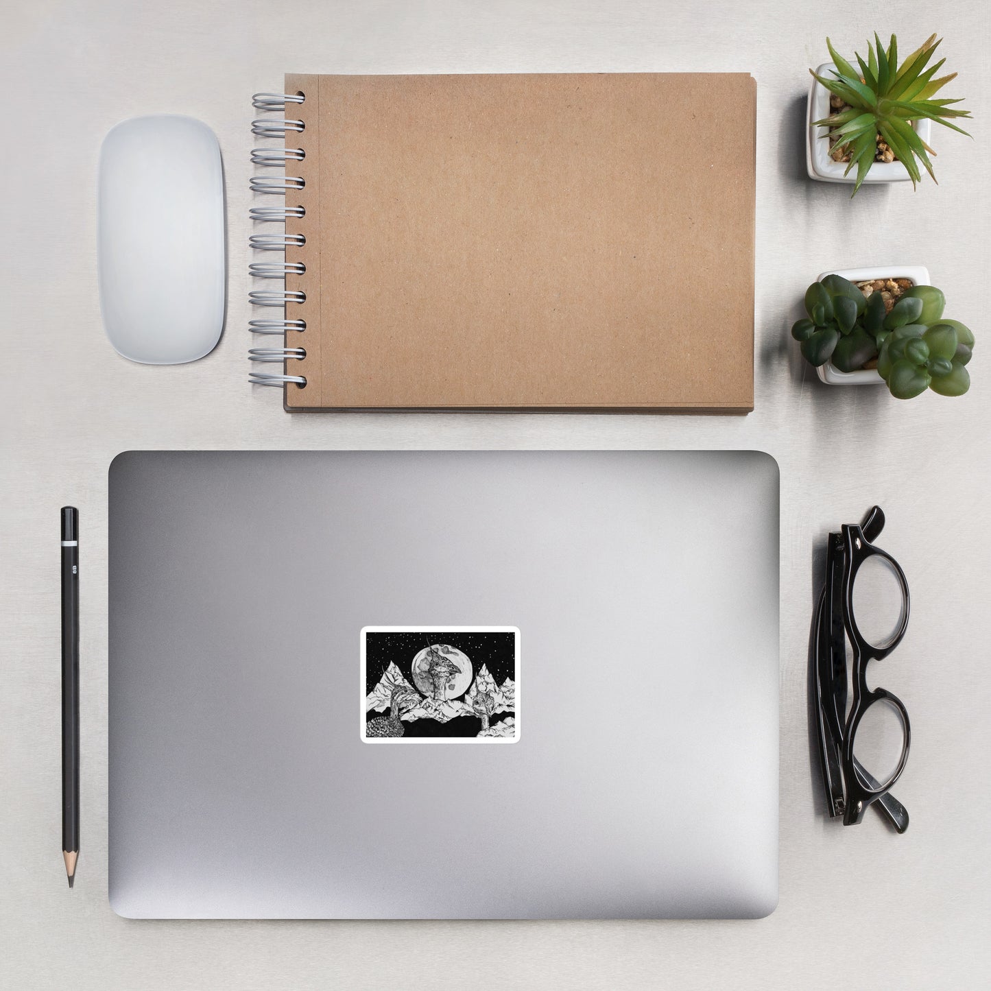 Tinamou Mountain Sticker