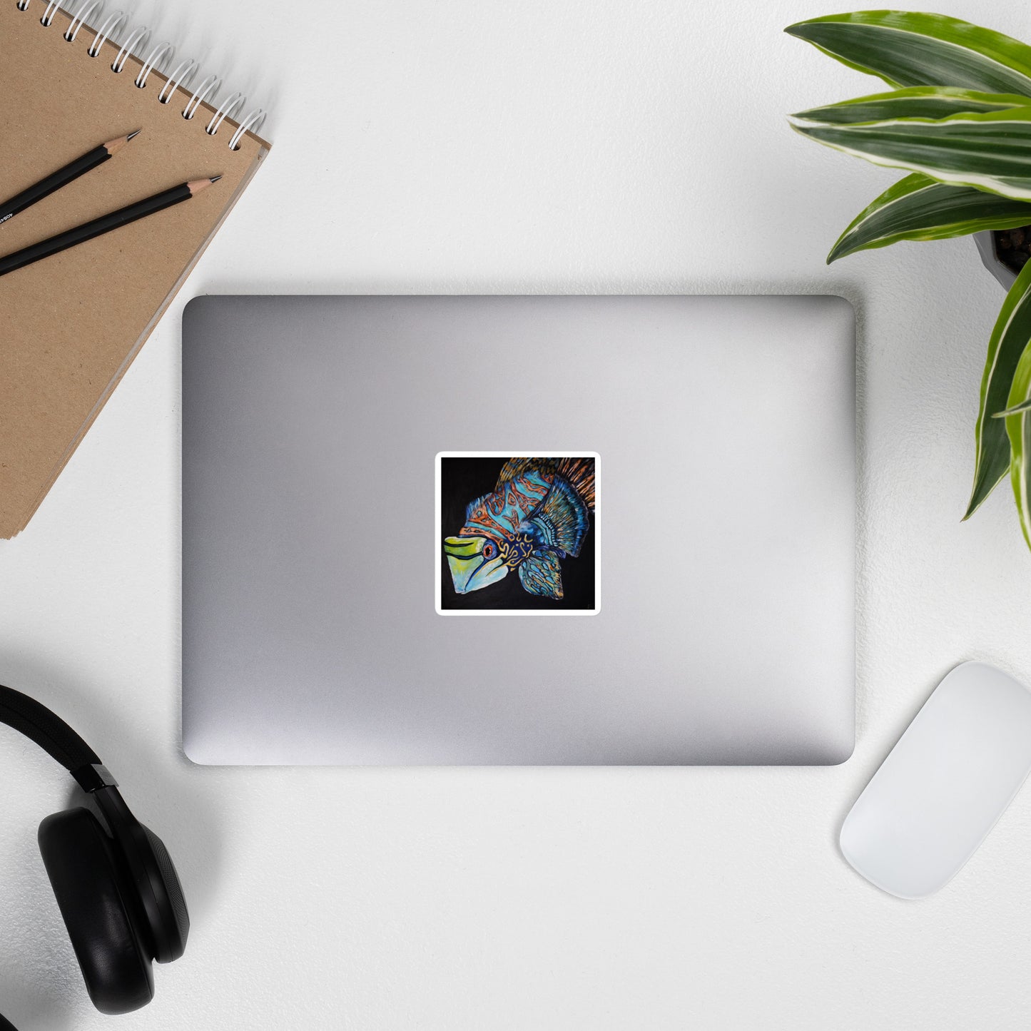 Mandarin Fish Sticker