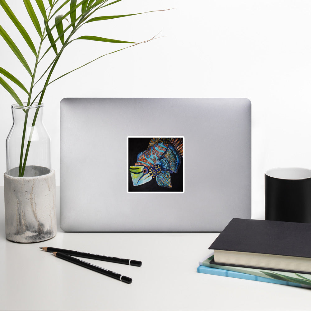 Mandarin Fish Sticker