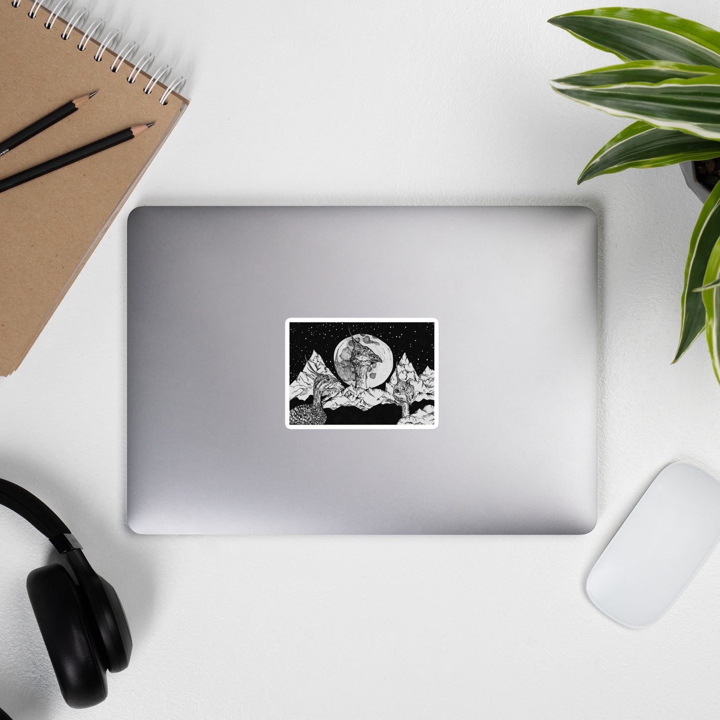 Tinamou Mountain Sticker