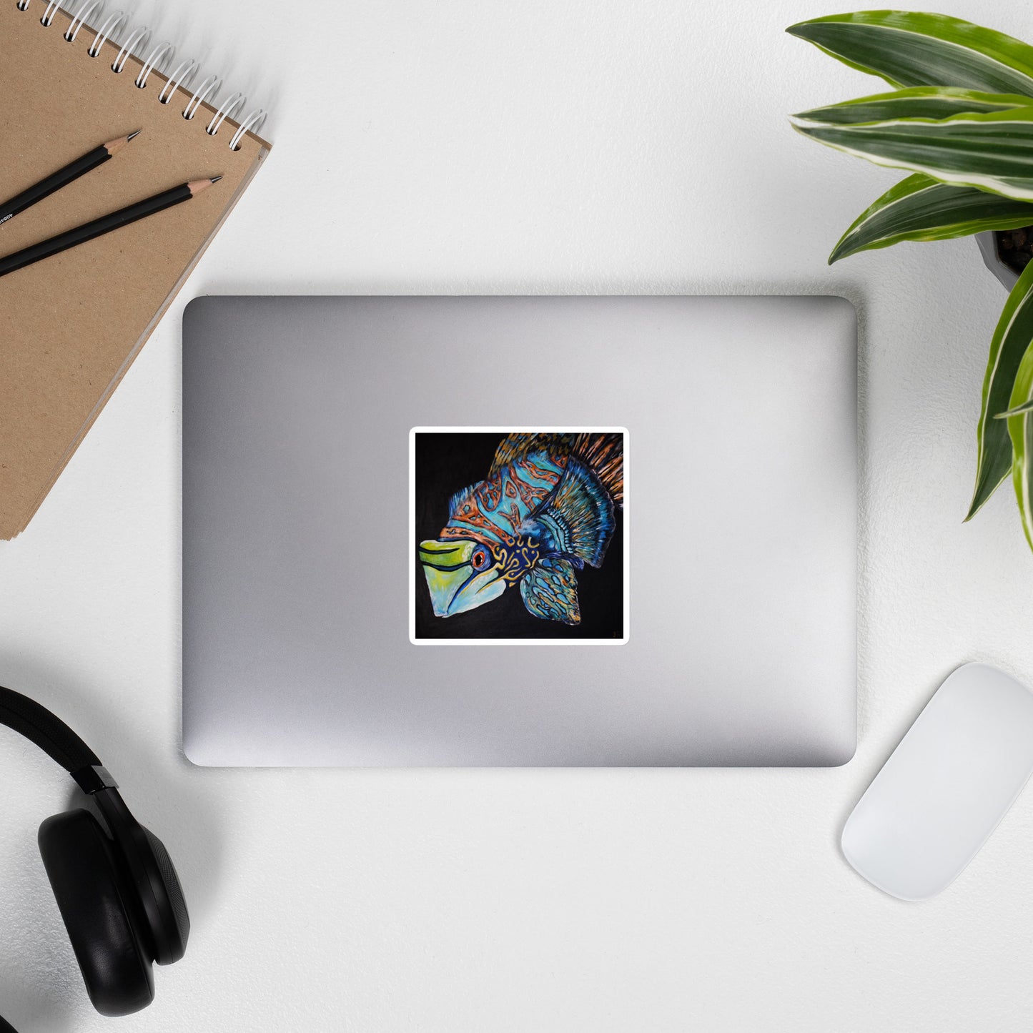 Mandarin Fish Sticker