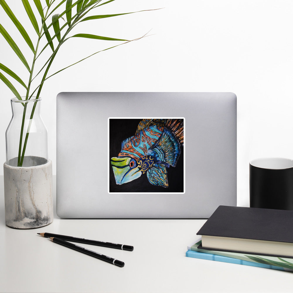 Mandarin Fish Sticker