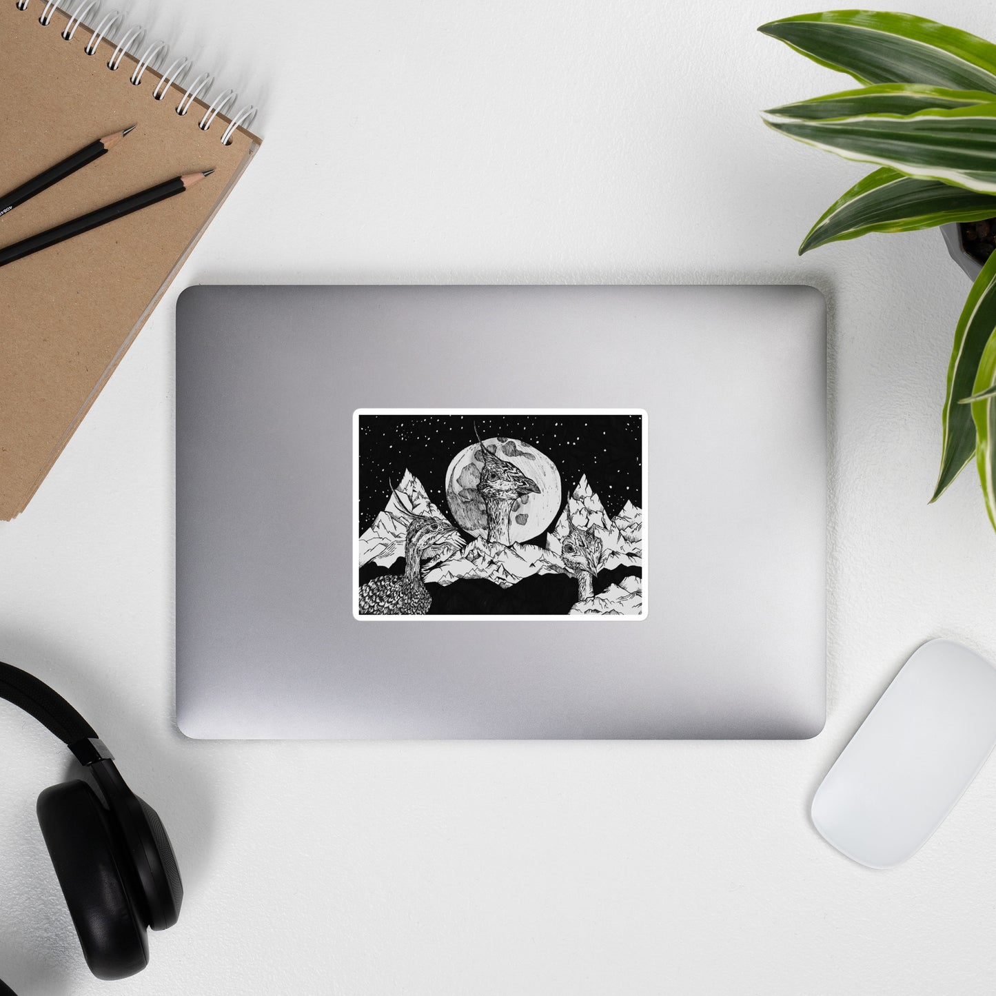Tinamou Mountain Sticker