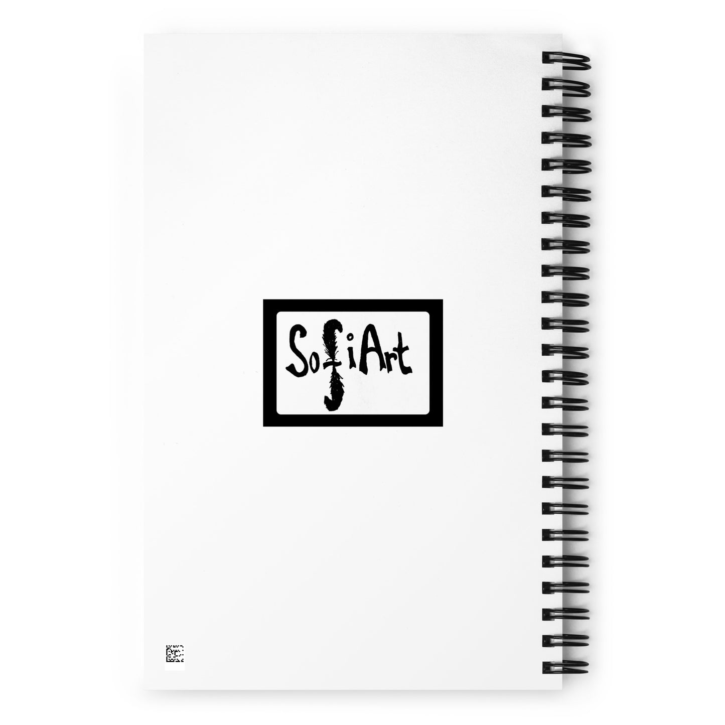 Moon Owl Spiral notebook