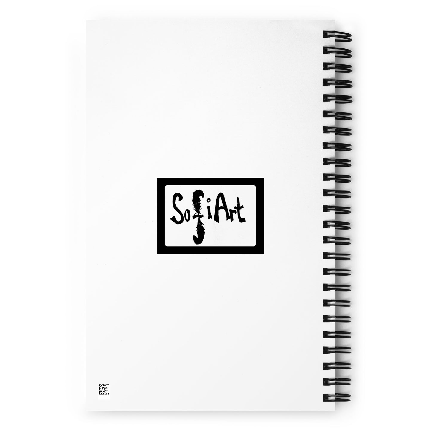 Mosaic Bird Spiral notebook