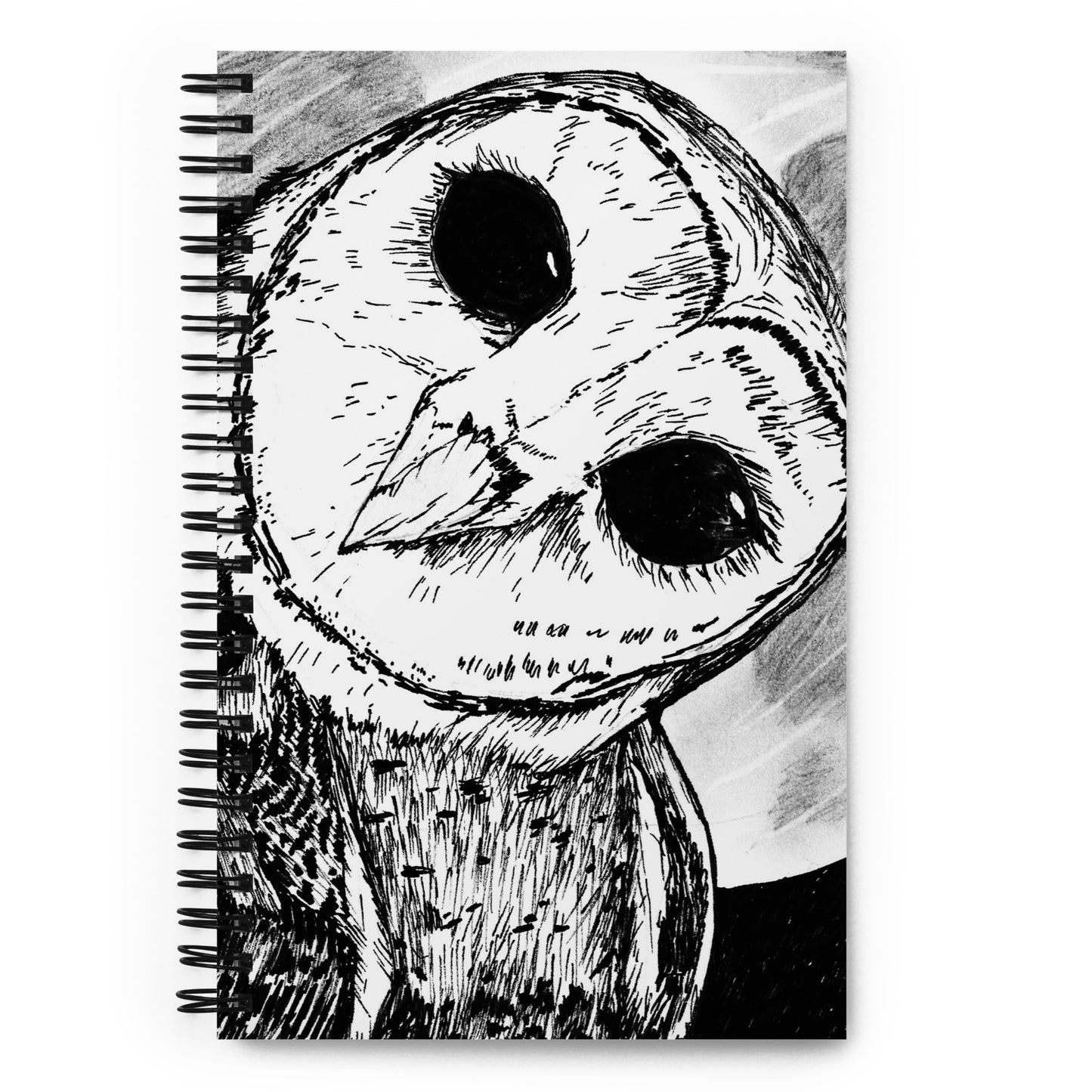 Moon Owl Spiral notebook