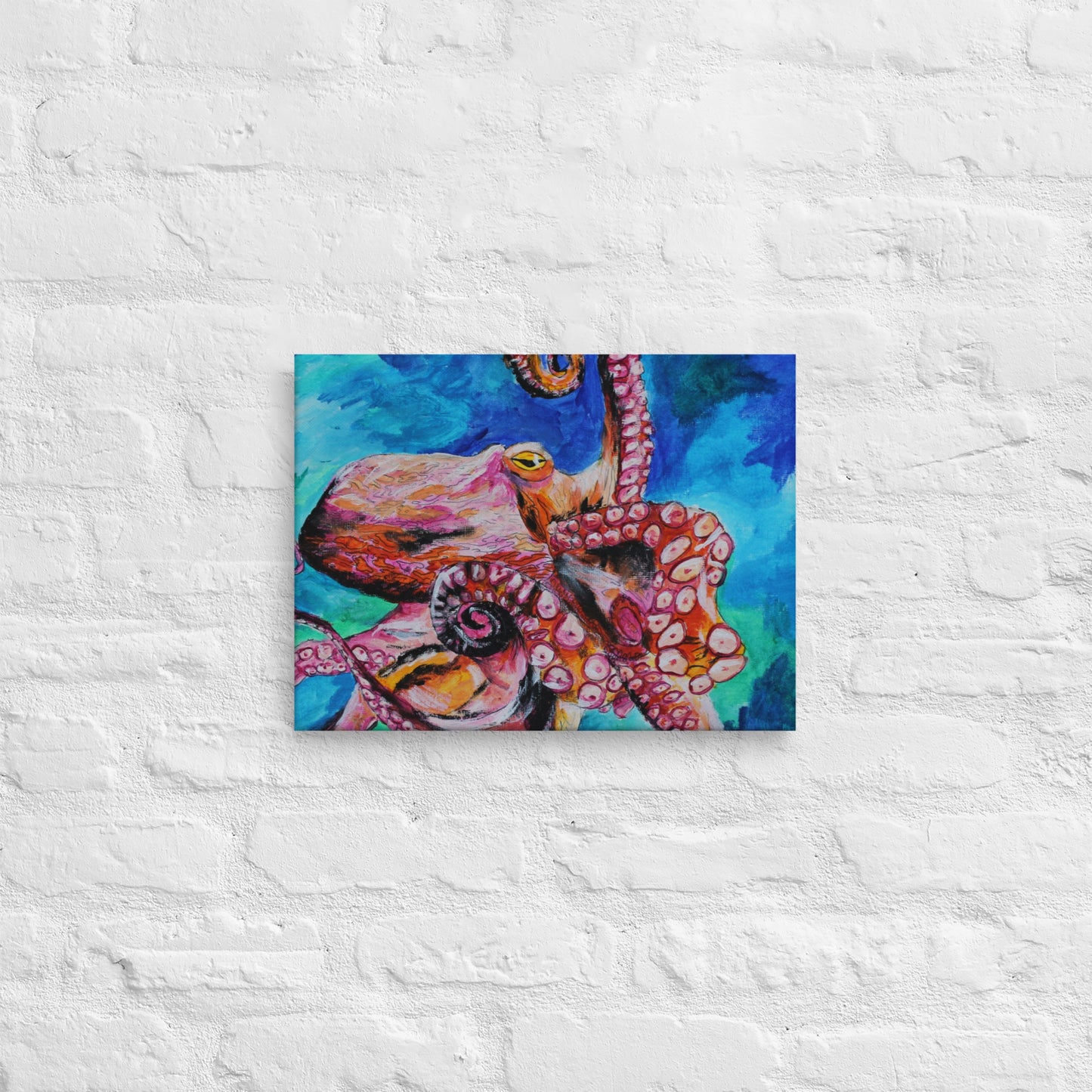 Octopus Thin canvas