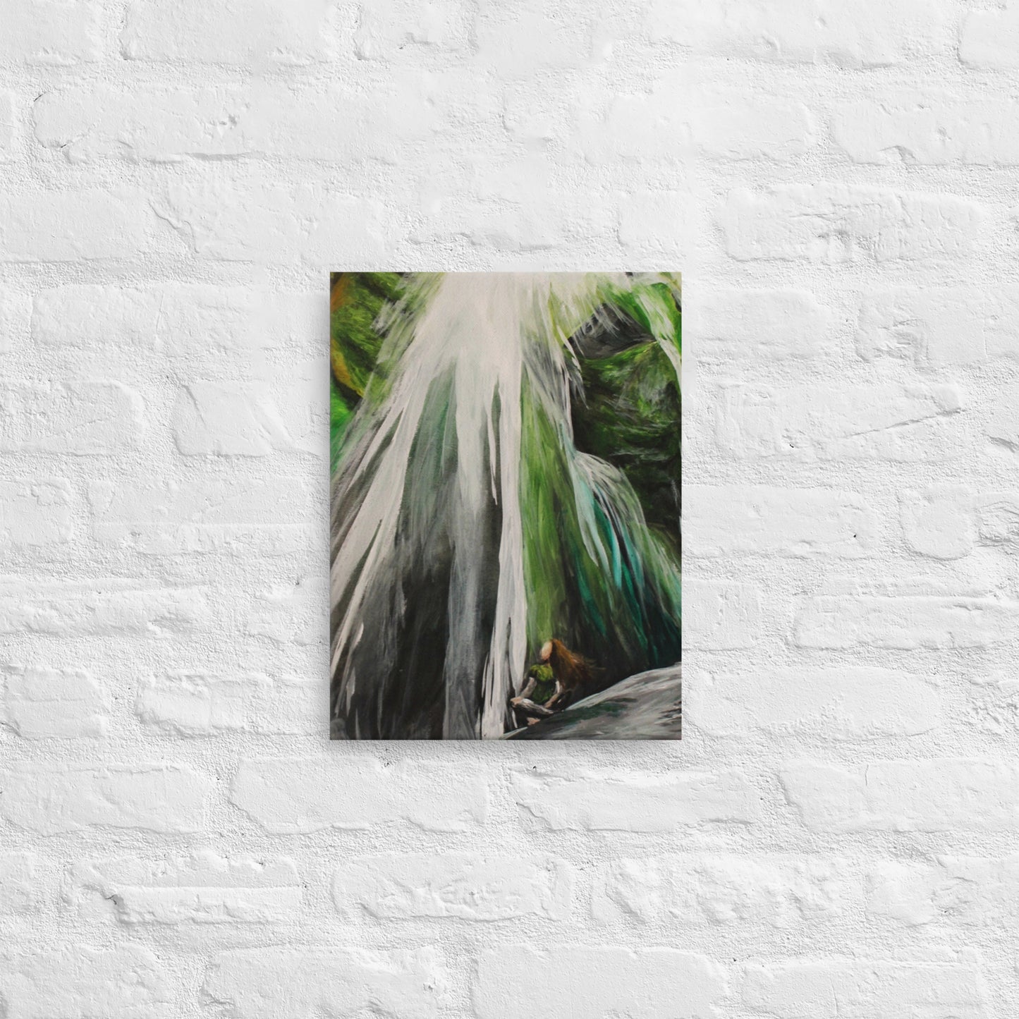 Hidden Waterfall Thin canvas