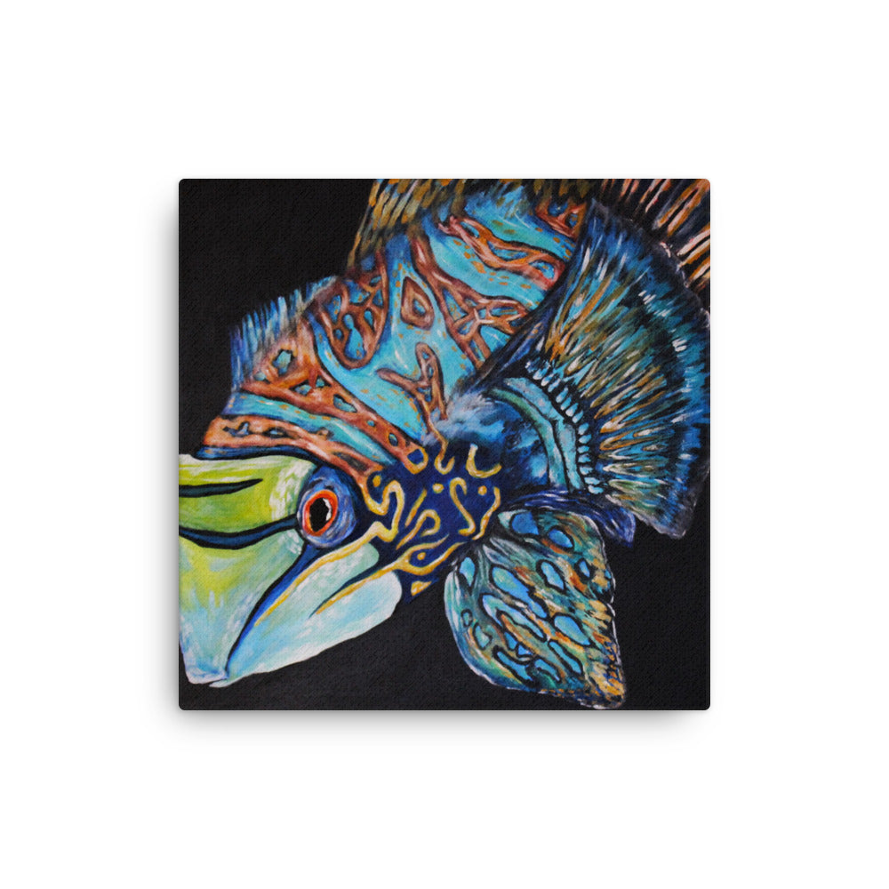 Mandarin Fish Thin canvas