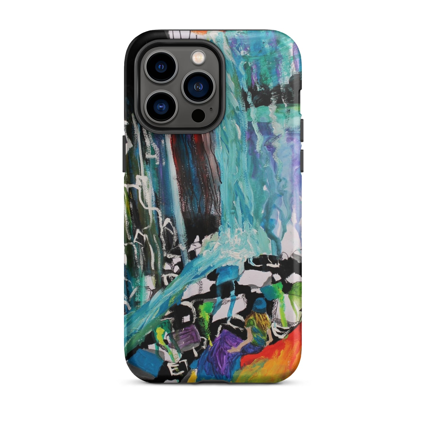 Inspired Waterfall Tough iPhone case