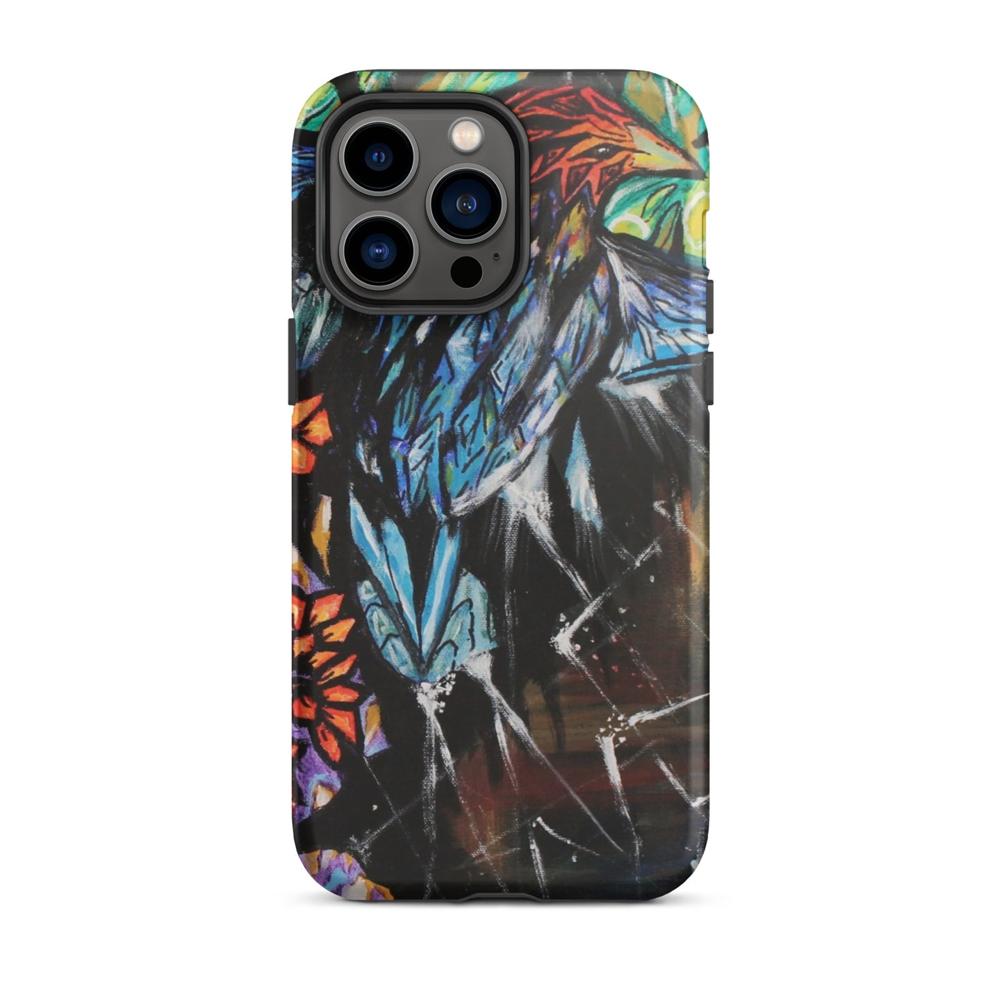 Mosaic Bird Tough iPhone case