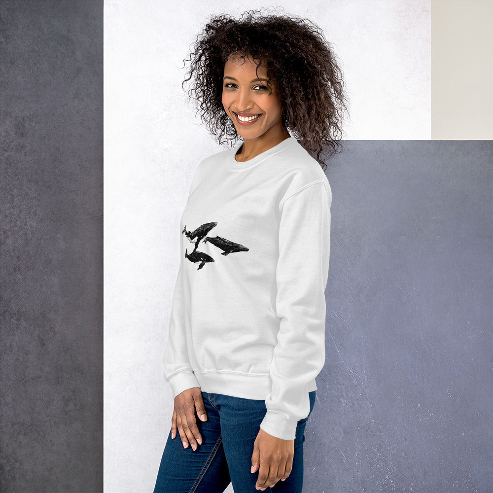 Humpback Migration Unisex Sweatshirt