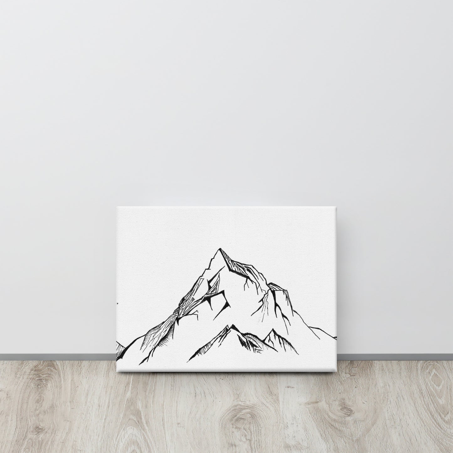 Simple Mountain Canvas