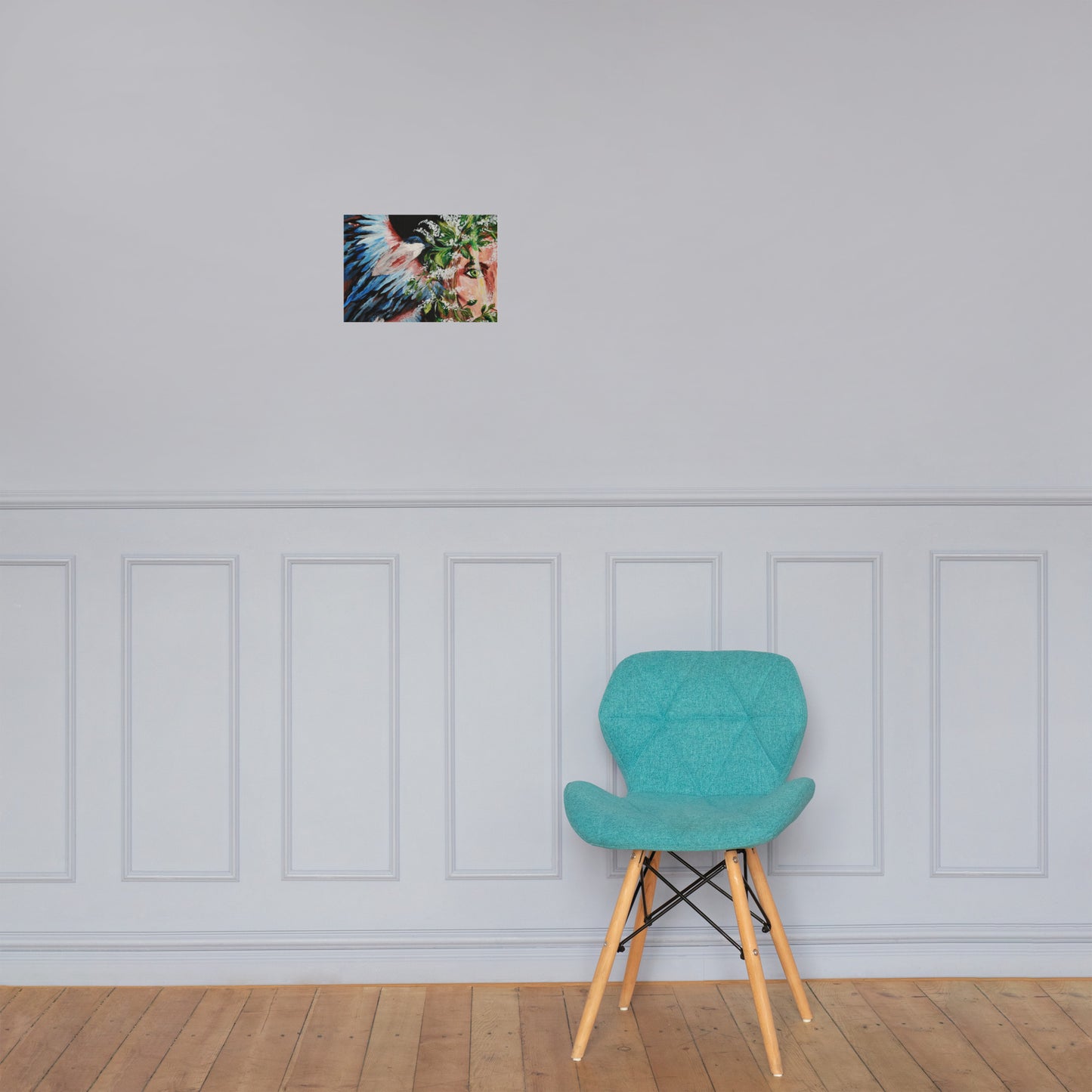 Magpie Magic Matte Poster