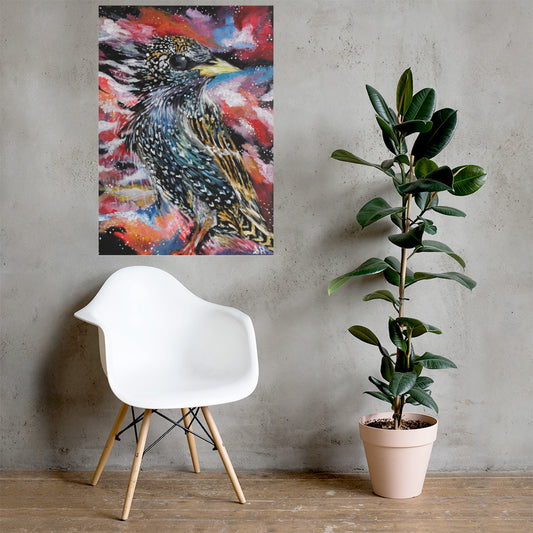 Starling Matte Poster