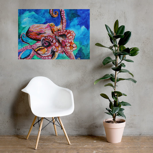 Octopus Matte Poster
