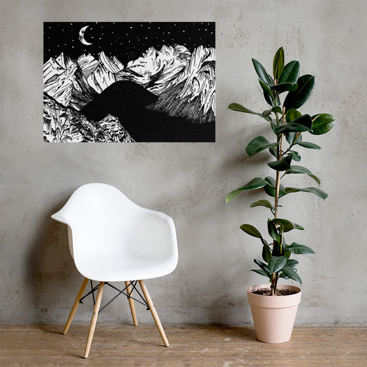 Lofoten Views Matte Poster
