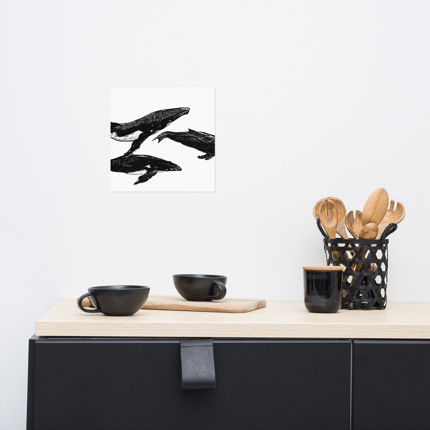 Humpback Migration Matte Poster