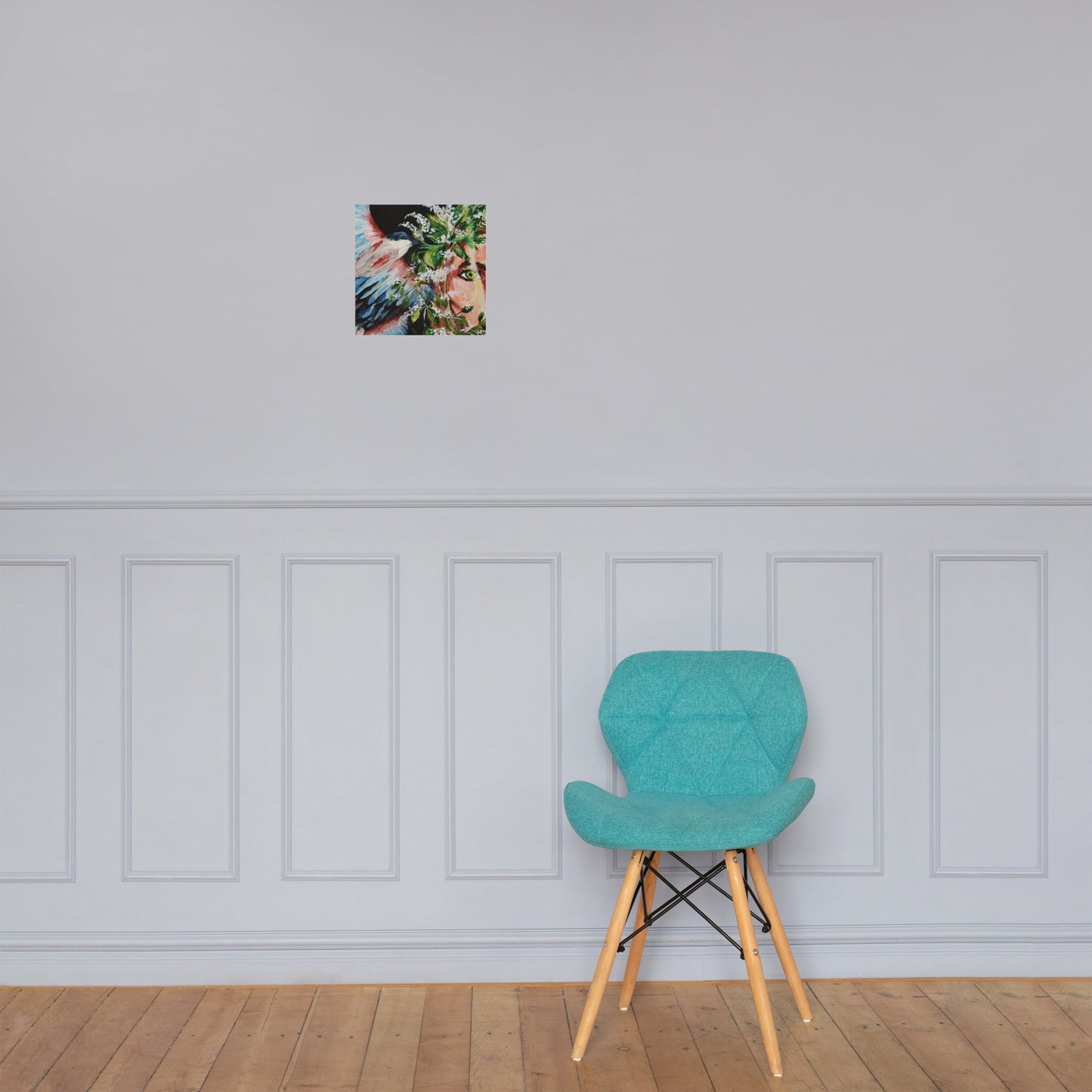 Magpie Magic Matte Poster