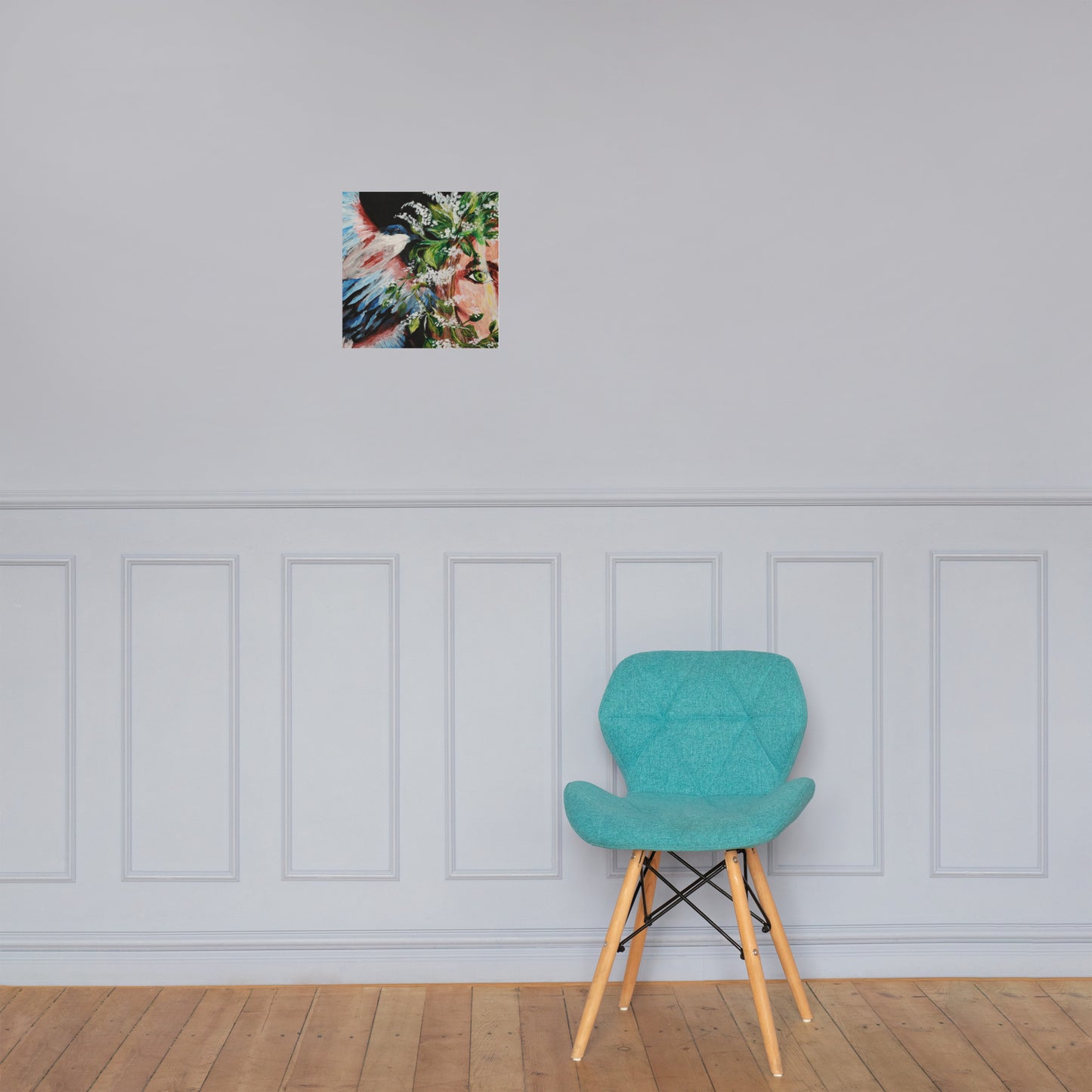 Magpie Magic Matte Poster