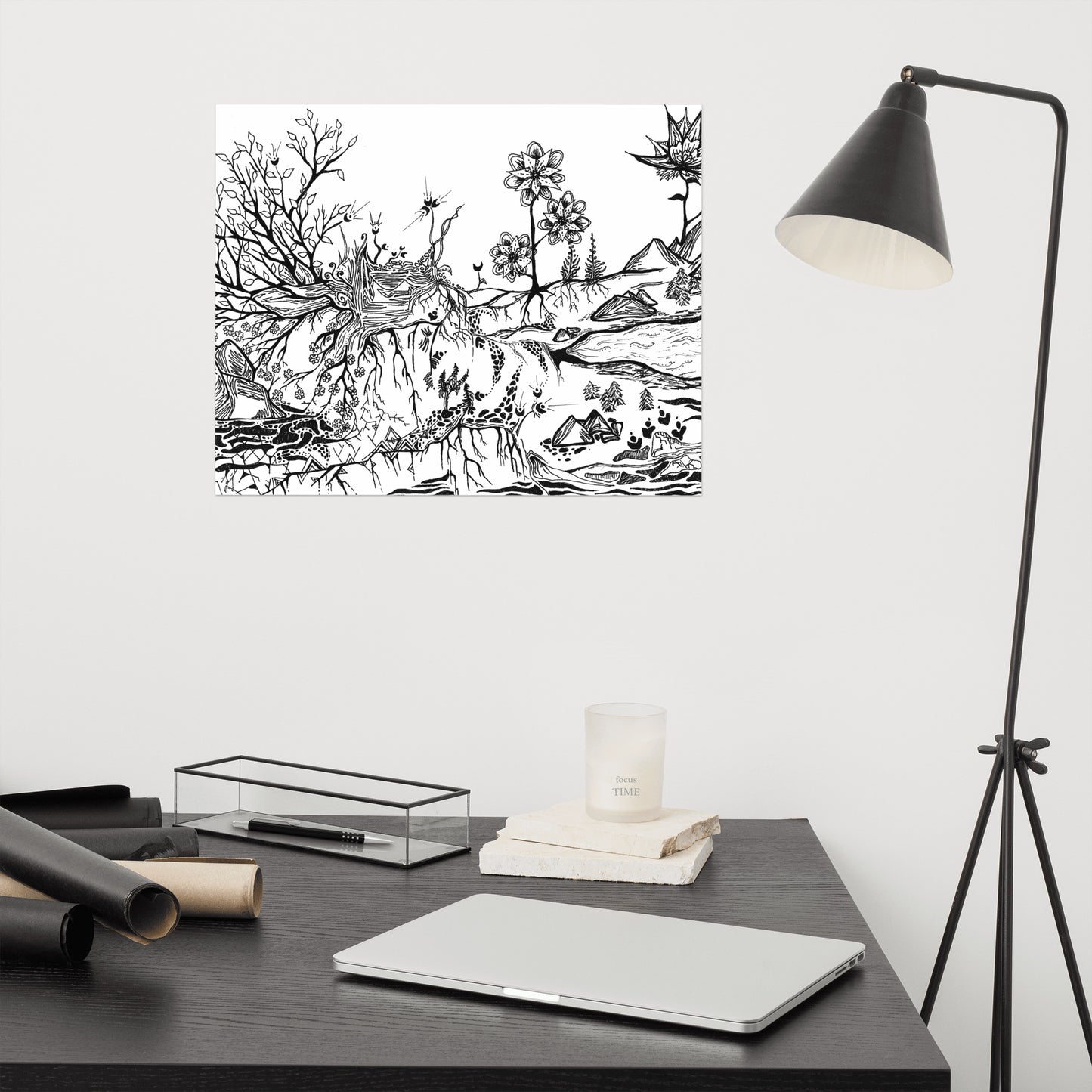 Penscape Matte Poster