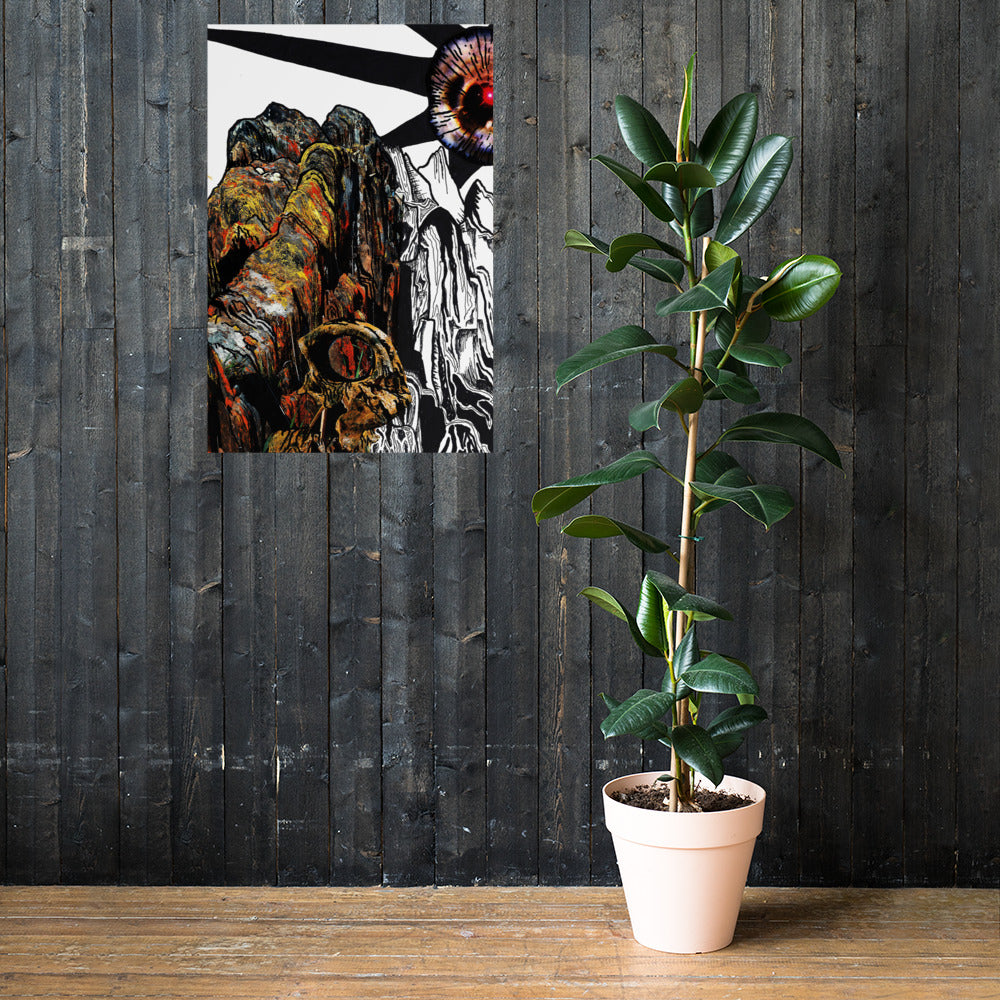 Space Mountain Matte Poster