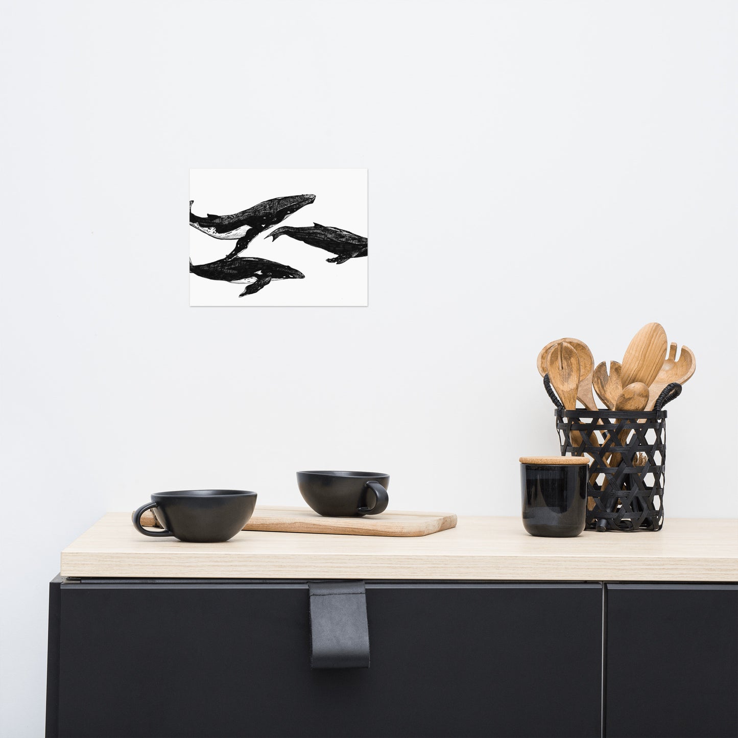 Humpback Migration Matte Poster