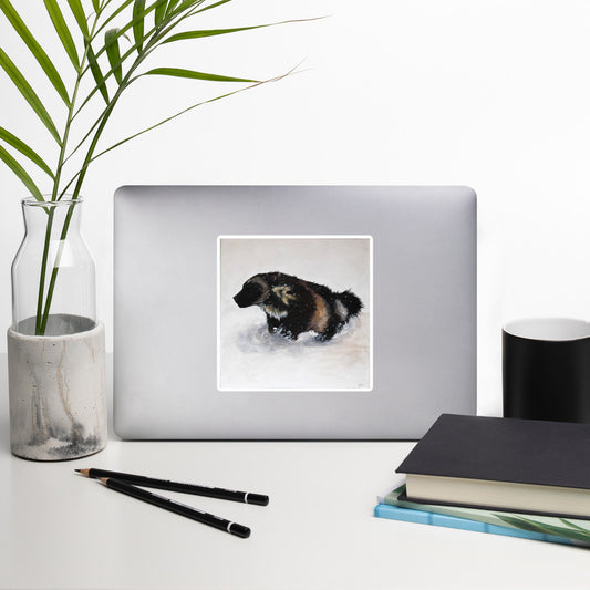 Snow Wolverine Sticker