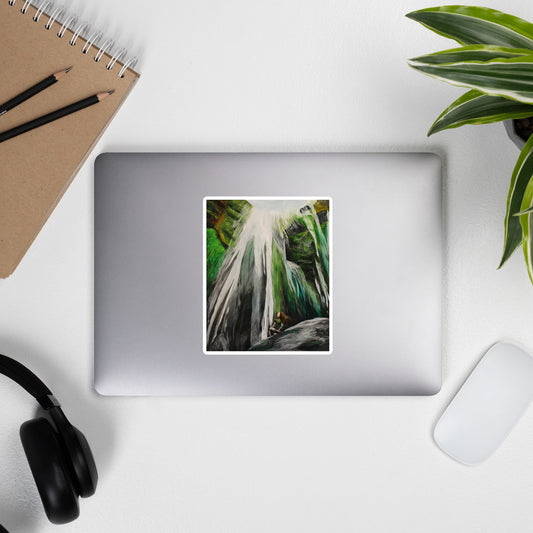 Hidden Waterfall Sticker