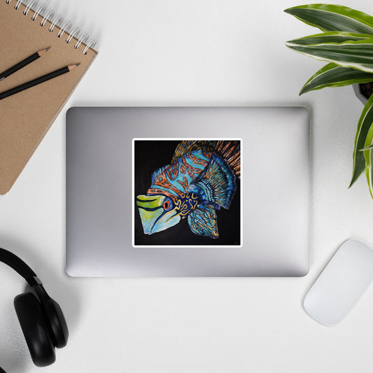 Mandarin Fish Sticker