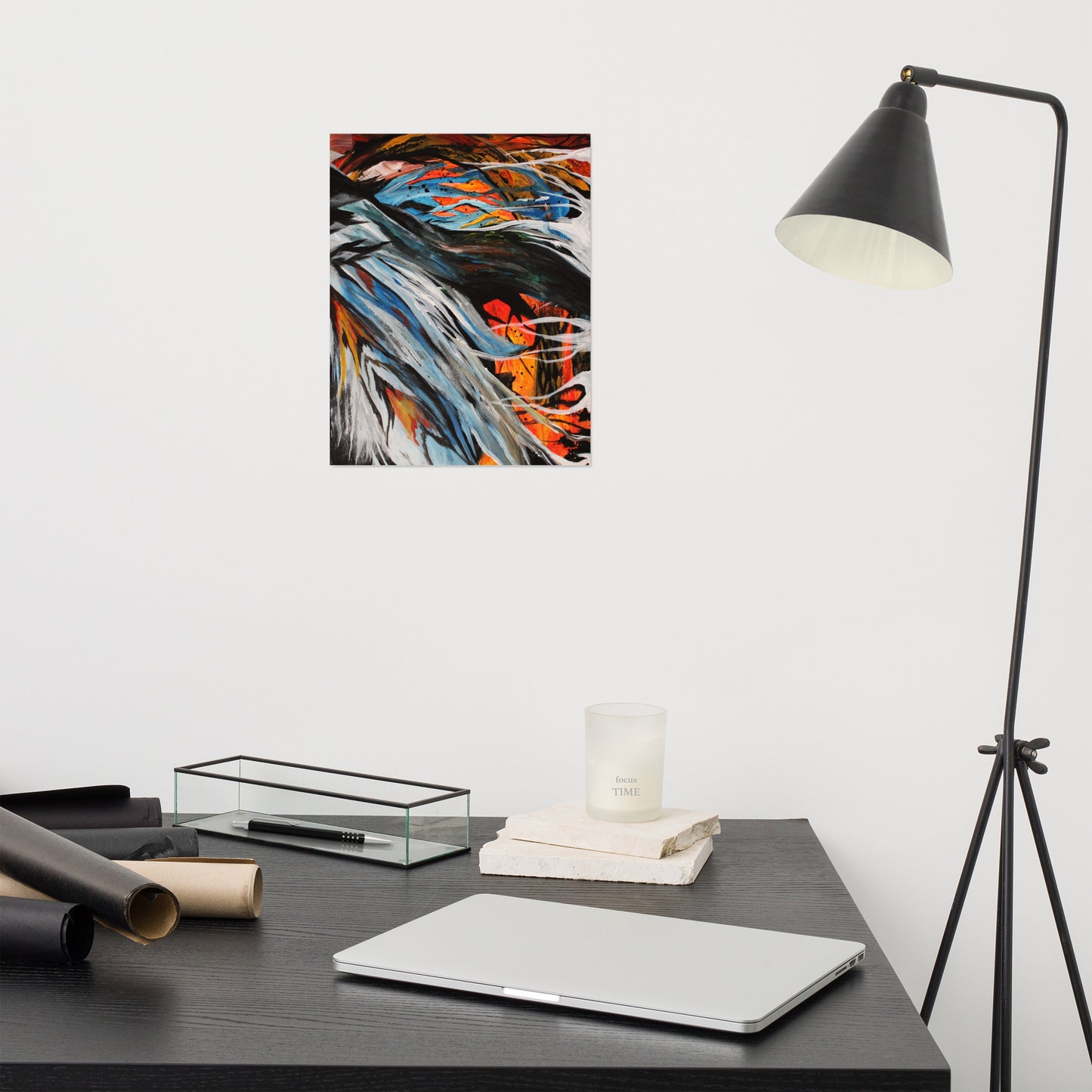 Hidden Heart Photo paper poster