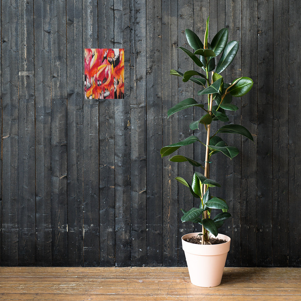 Caverns Photo paper poster